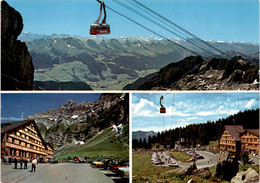 Säntis-Schwebebahn - Schwägalp - Säntis - 3 Bilder (37972) * 26. 10. 1975 - Altri & Non Classificati