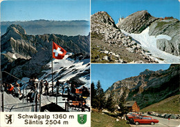 Schwägalp - Säntis - 3 Bilder (18545) * 9. 8. 1972 - Altri & Non Classificati