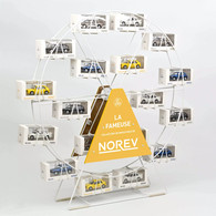 Norev - Présentoir GRANDE ROUE BLANCHE Réf. 31004 BO 1/18 - Pubblicitari