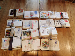 GROS LOT D'ENVELOPPES ESPACE MONDE. ENVIRON 666 PIECES,.    2,800Kg - Collections