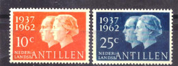 Nederlandse Antillen / Dutch Antilles 323 T/m 324 MH * (1962) - Niederländische Antillen, Curaçao, Aruba