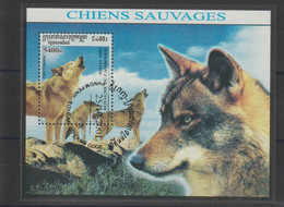 Cambodge 2002 Chiens BF 186 Oblit Used - Cambodge