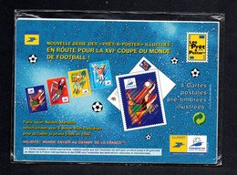 AC-1 France PAP  ** Sous Blister Coupe Du Monde 1998 Lot De 4 Cartes   Paris, Lyon, Nantes Et Marseille. - PAP: Sonstige (1995-...)