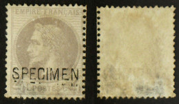 N° 27Bf 4c NAPOLEON LAURE SPECIMEN Neuf NSG Déf. Cote 400€ - Specimen