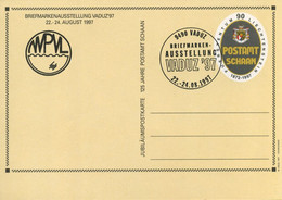 Liechtenstein - Briefmarkenausstellung Vaduz 97 - Stamped Stationery