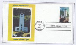 USA 2007 Alaska Lighthouse / Mary Island Light 1v FDC  (AA151) - 2001-2010