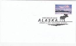 USA 2009 Alaska 1v FDC (AA152A) - 2001-2010