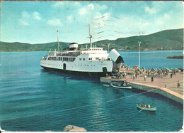 Isola D'Elba, Portoferraio (Livorno) Traghetto Aethalia, Sbarco Passeggeri, Aethalia Motorboat's, Landing Of Ship - Livorno