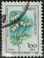 Turquie 1985 Oblitéré Used Plante Fleurs Matricaria Chamomilla Y&T TR 2473 SU - Usados