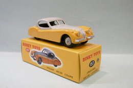 Dinky Toys / Atlas - JAGUAR XK120 COUPE Jaune Et Gris Réf. 157 Neuf 1/43 - Dinky