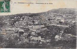 THIERS - PANORAMA DE LA VILLE - Prix Fixe - Thiers