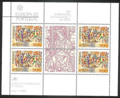 Portugal 1982 - Europa CEPT Portugal S/S MNH - Unused Stamps