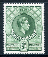 Swaziland 1938-54 King George VI - ½d Green - P.13½ X 13 - HM (SG 28) - Swaziland (...-1967)