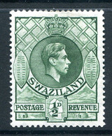 Swaziland 1938-54 King George VI - ½d Green - P.13½ X 14 - HM (SG 28a) - Swaziland (...-1967)