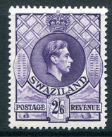 Swaziland 1938-54 King George VI - 2/6 Violet - P.13½ X 14 - HM (SG 36a) - Swasiland (...-1967)