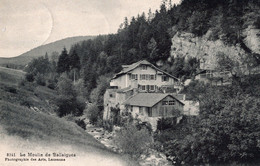 VAUD BALLAIGUES  LE MOULIN - Photographie Des Arts No 8241 -  Circulé Le 05.08.1907 - Ballaigues