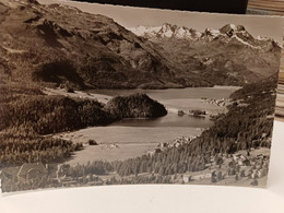 Cartolina Campfer Und Silvaplana Mit Silvaplaner See Und Piz La Magna - Silvaplana