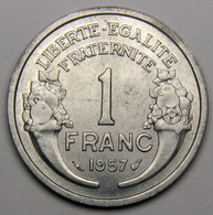 SPL ! 1 Franc Morlon 1957, Aluminium - IV° République - 1 Franc