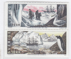 Sweden 2002 South Pole Expedition 2v From Booklet ** Mnh (AA155) - 1904-50