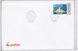 Norway 2011 Stavanger The Tall Ships Races Special Stamp Cover Ca 8.1.2011 Stavanger (AA156) - Covers & Documents