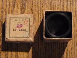 Film Fixe O.D.F. "La Laine" Dans Sa Boite D'origine 3,3x3,3x3,8 Cm Environ - Voir Détails Sur Photos. - Pellicole Cinematografiche: 35mm-16mm-9,5+8+S8mm
