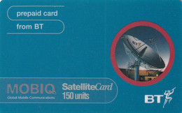 UK - MOBIQ By BT Satellite Card 150 Units, Exp.date 31/01/02, Used - Spazio