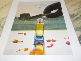 PUBLICITE  PARFUM UN JARDIN APRES LA MOUSSON DE HERMES 2008 - Sin Clasificación