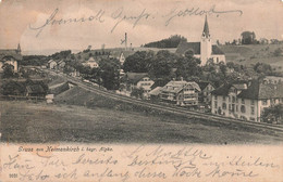 Gruss Aus Heimenkirch I. Bayr. Algäu .  Eisenbahnlinie Bahn - Autres & Non Classés