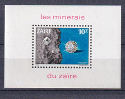 ZAIRE 1983- MNH  (MINERAIS)_ MN197 - Mineralien