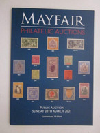 MAYFAIR PHILATELIC AUCTIONS CATALOGUE FOR SALE 18 SUNDAY 28th MARCH 2021 #L0207 - Catalogues De Maisons De Vente