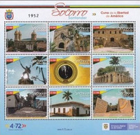 Colombia 2021, Socorrp City In Santander Department, MNH Sheetelet - Colombia