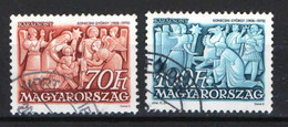 Hungary 2008. Christmas Set, Used ! Michel: 5320-5321 - Oblitérés