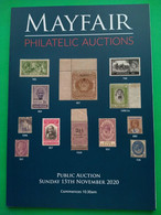 MAYFAIR PHILATELIC AUCTIONS CATALOGUE FOR SALE 16 SUNDAY 15th NOVEMBER 2020 #L0161 - Catalogues De Maisons De Vente