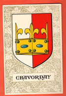 ZMI-36  Chavornay Jura-Nord Vaudois Blason Armoiries Armorial Flammes Ecusson  Non Circulé - Chavornay