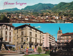 Chiasso - Panorama E Piazza Indipendenza - Formato Grande Viaggiata – FE390 - Chiasso