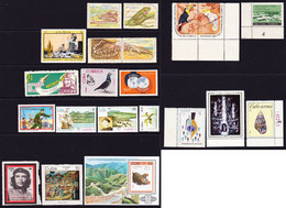 Cuba 1962-1995 Small Collection Of Stamps MNH ** - Collections, Lots & Series