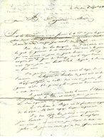 1816 CONTRUCTION NAVIGATION NAVIRE GREEMENT VAISSEAU OFFICIERS CAPITAINES   La Rochelle => Dagassan Armateur Bordeaux - Historische Dokumente