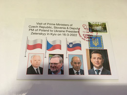 (1 H 16) Following Invasion Of Ukraine By Russia, PM Poland- Czech Rep, Slovenia Meet In Kyiv... - Ukraine