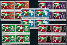 Burundi - 905/909 - Blocs De 4 - Indépendance - 1982 - MNH - Nuovi