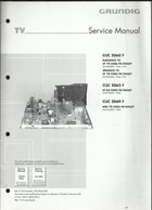 Grundig - Service Manual - CUC 2060 F - CUC 2062 F - CUC 2069 F. - Television
