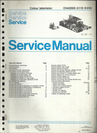 Colour Television - Chassis G110 SVHS - Service Manual - Fernsehgeräte