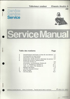 Téléviseur Couleur - Chassis Anubis A - AB  - Service Manual - Televisione