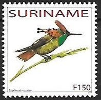 Suriname (Surinam) - MNH ** 2003 : Tufted Coquette  -  Lophornis Ornatus - Kolibries