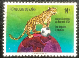Zaïre - C7/43 - (°)used - 1974 - Michel 489A - WK Voetbal - Gebruikt