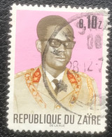 Zaïre - C7/44 - (°)used - 1973 - Michel 477A - Generaal Mobutu - Usati