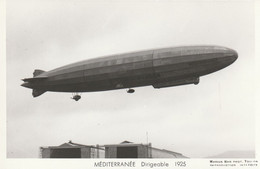MEDITERRANEE Dirigeable 1925 - Zeppeline