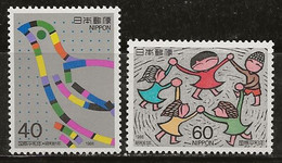 Japon 1986 N° Y&T : 1607 Et 1608 ** - Unused Stamps