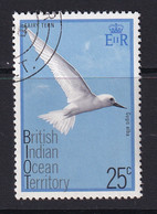 British Indian Territory (BIOT): 1975   Birds   SG65    25c   Used - Territorio Británico Del Océano Índico
