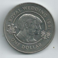 V6477 : Bermudes / Bermuda 1 $ Royal Wedding 1981 - Bermudas