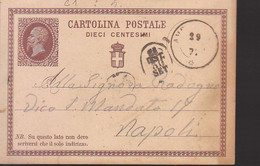 ITALIA - INTERO POSTALE Da 10 Cent. Del 1877 - INT 2021-04 - Entero Postal